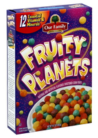 Fruity Planets, the breakfast of champions in the science fiction novel Beyond Cloud Nine